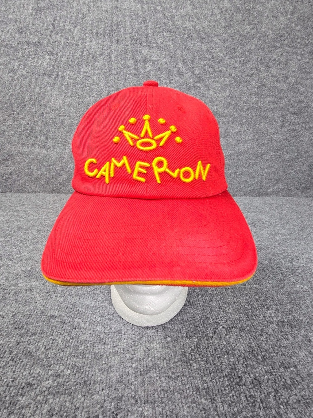 Vintage 2003 Scotty Cameron Studio Design Golf Hat - Rare Red/Gold